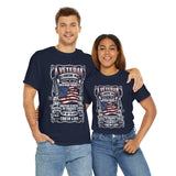A VETERAN Unisex Heavy Cotton Tee