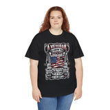 A VETERAN Unisex Heavy Cotton Tee
