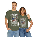 A VETERAN Unisex Heavy Cotton Tee