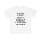 F That! Unisex Heavy Cotton Tee