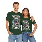 A VETERAN Unisex Heavy Cotton Tee