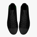 Classic HIGH-Top Canvas Shoes - White/Black