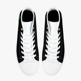 Classic HIGH-Top Canvas Shoes - White/Black