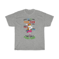 FF Here Unicorn Unisex Heavy Cotton Tee