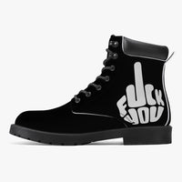 Punk Casual Leather Boots