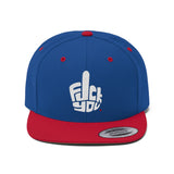 FU Unisex Flat Bill Hat