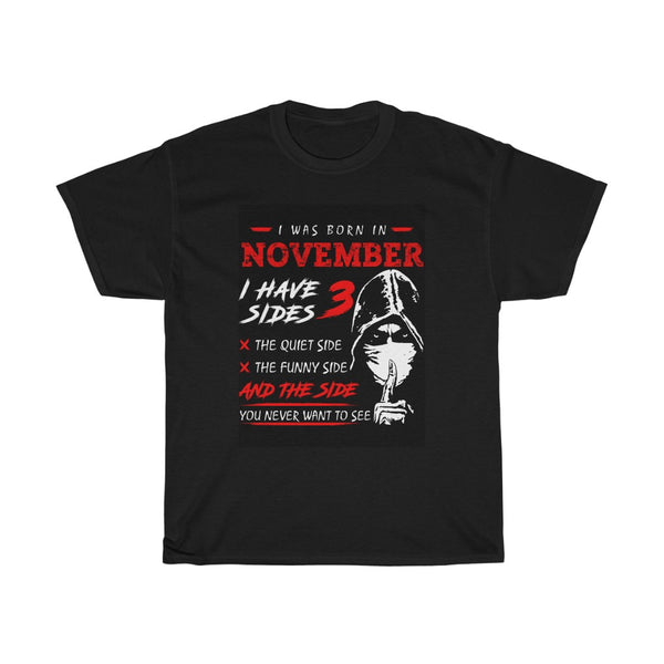 November Unisex Heavy Cotton Tee