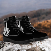 Punk Casual Leather Boots