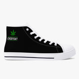 Classic HIGH-Top Canvas Shoes - White/Black