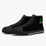 Classic HIGH-Top Canvas Shoes - White/Black