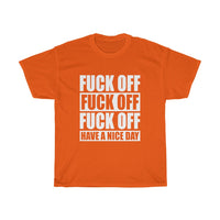 F Off Unisex Heavy Cotton Tee