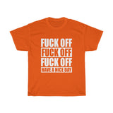 F Off Unisex Heavy Cotton Tee