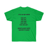 The 5 F's of life Unisex Ultra Cotton Tee