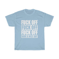 F Off Unisex Heavy Cotton Tee