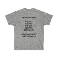 The 5 F's of life Unisex Ultra Cotton Tee