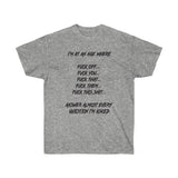 The 5 F's of life Unisex Ultra Cotton Tee