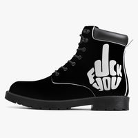 Punk Casual Leather Boots