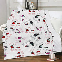 Thats sus Trends Dual-sided Stitched Fleece Blanket