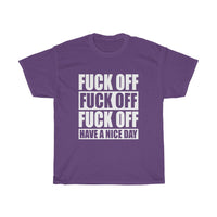 F Off Unisex Heavy Cotton Tee