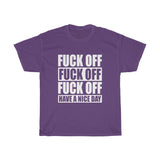 F Off Unisex Heavy Cotton Tee