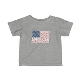 American Dream Flag Infant Fine Jersey Tee