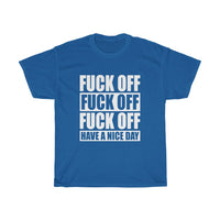 F Off Unisex Heavy Cotton Tee