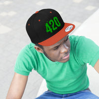 420  Flat Bill Hat