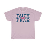 Faith over Fear Unisex Heavy Cotton Tee