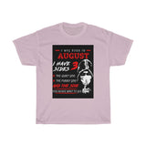 August Unisex Heavy Cotton Tee