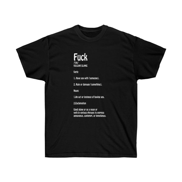 Define F Unisex Ultra Cotton Tee