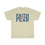 Faith over Fear Unisex Heavy Cotton Tee