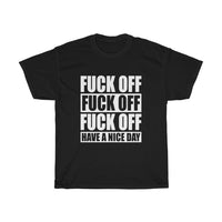 F Off Unisex Heavy Cotton Tee