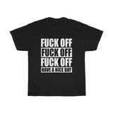 F Off Unisex Heavy Cotton Tee