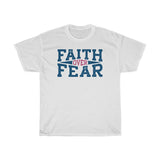 Faith over Fear Unisex Heavy Cotton Tee