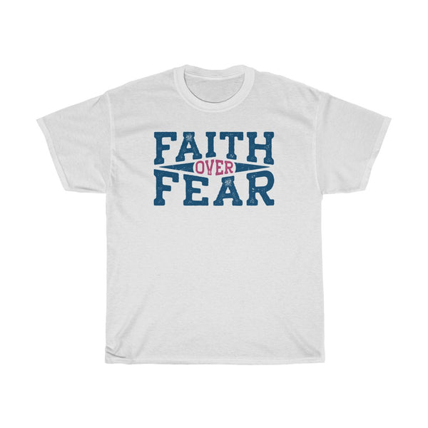 Faith over Fear Unisex Heavy Cotton Tee