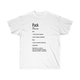 Define F Unisex Ultra Cotton Tee